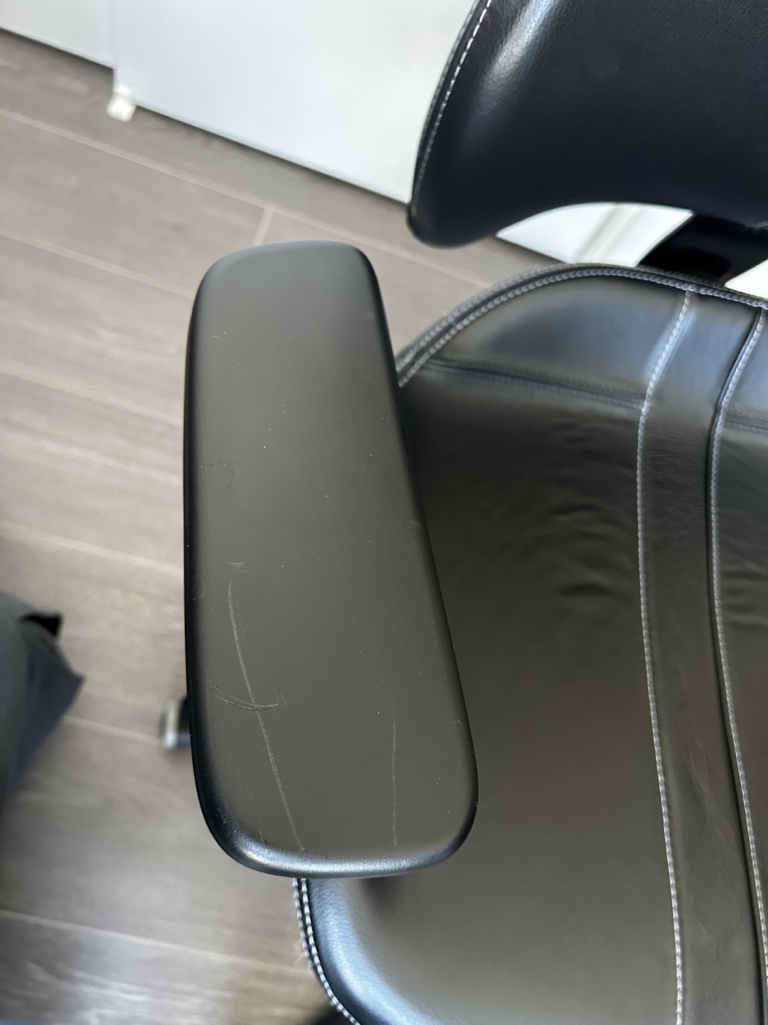 Gruppspel (Ikea) Gaming Chair Black Leather - photo 4