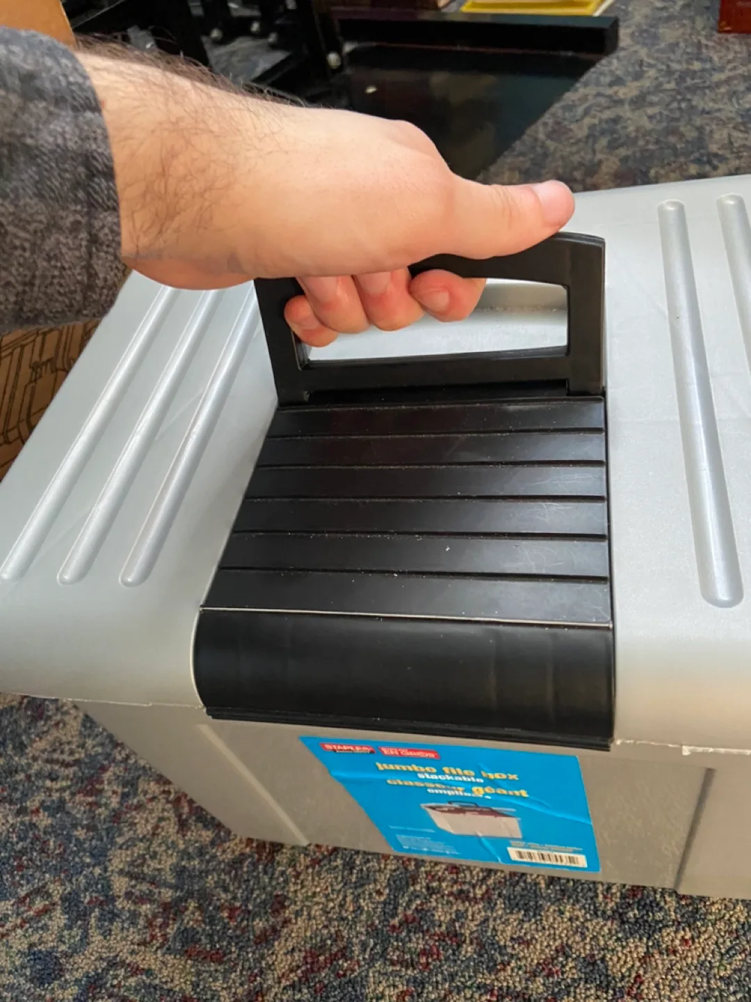 Staples Jumbo File Box with Folders and Exercise Books image indicator(5)