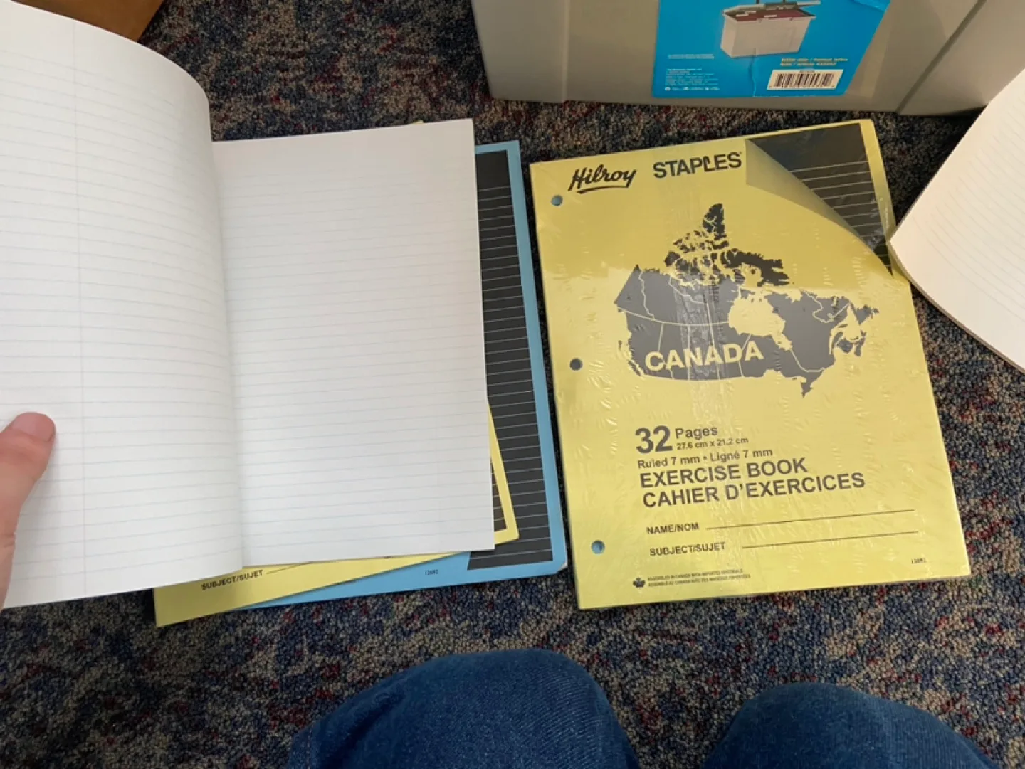 Staples Jumbo File Box with Folders and Exercise Books image indicator(7)