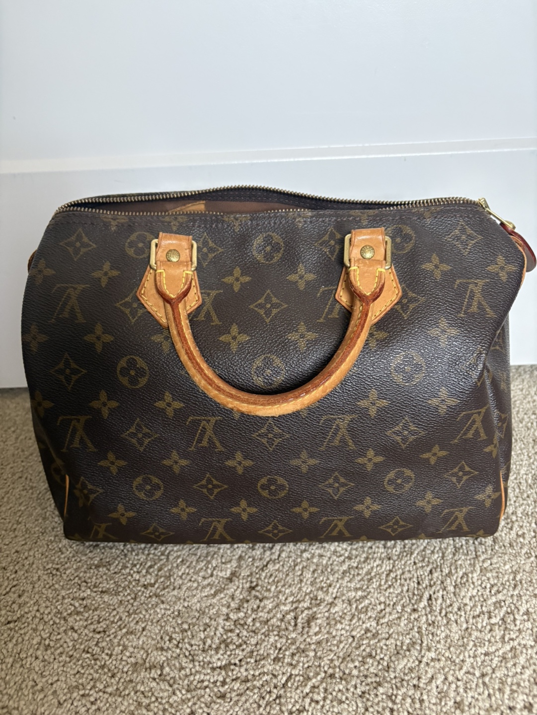 Authentic Louis Vuitton Speedy 30 Monogram Handbag - photo 4