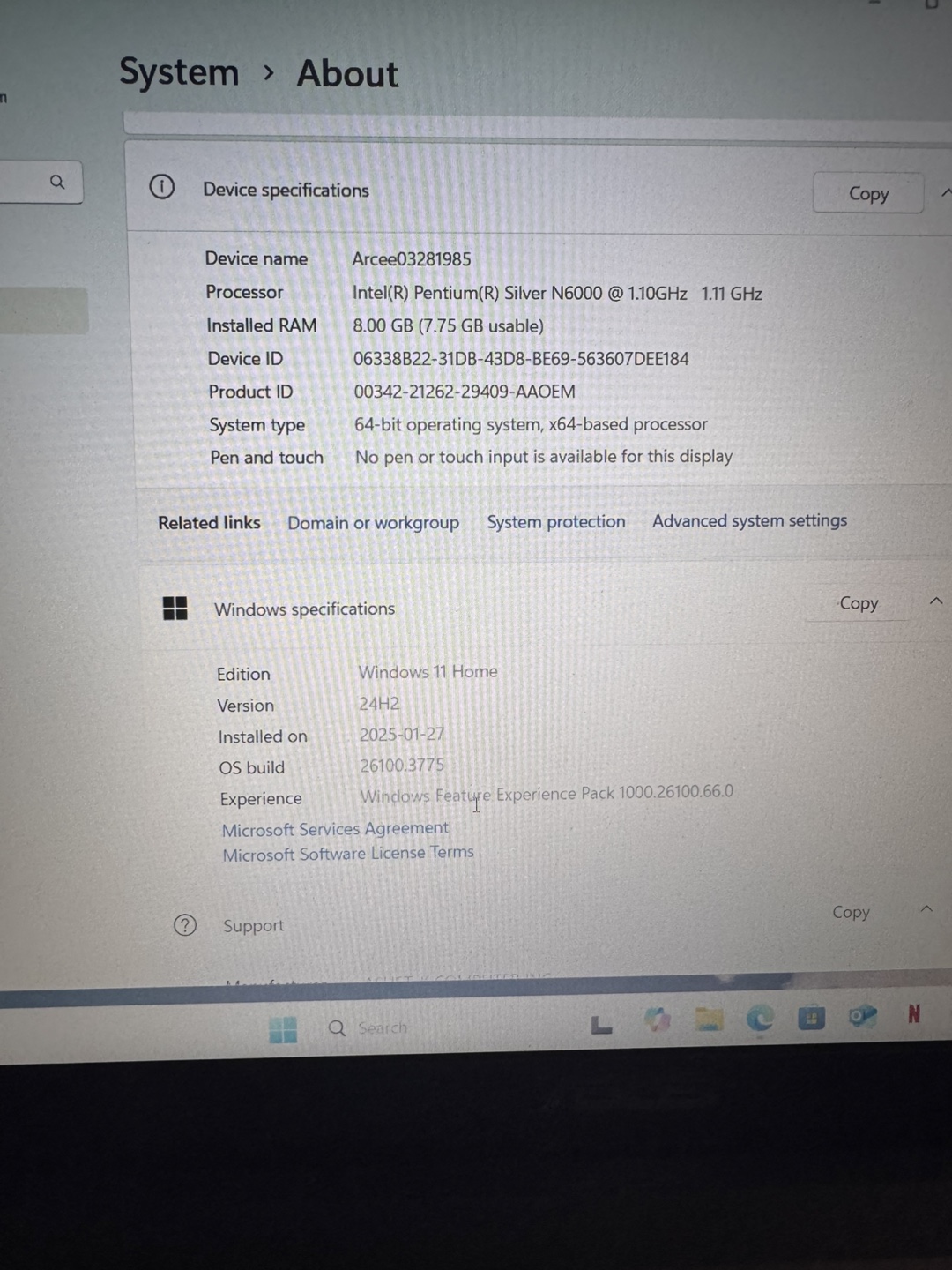 ASUS Laptop - Intel Pentium Silver N6000 - photo 5
