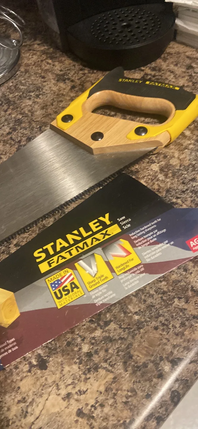 Stanley Fatmax 15" x 9 Point Panel Hand Saw thumbnail