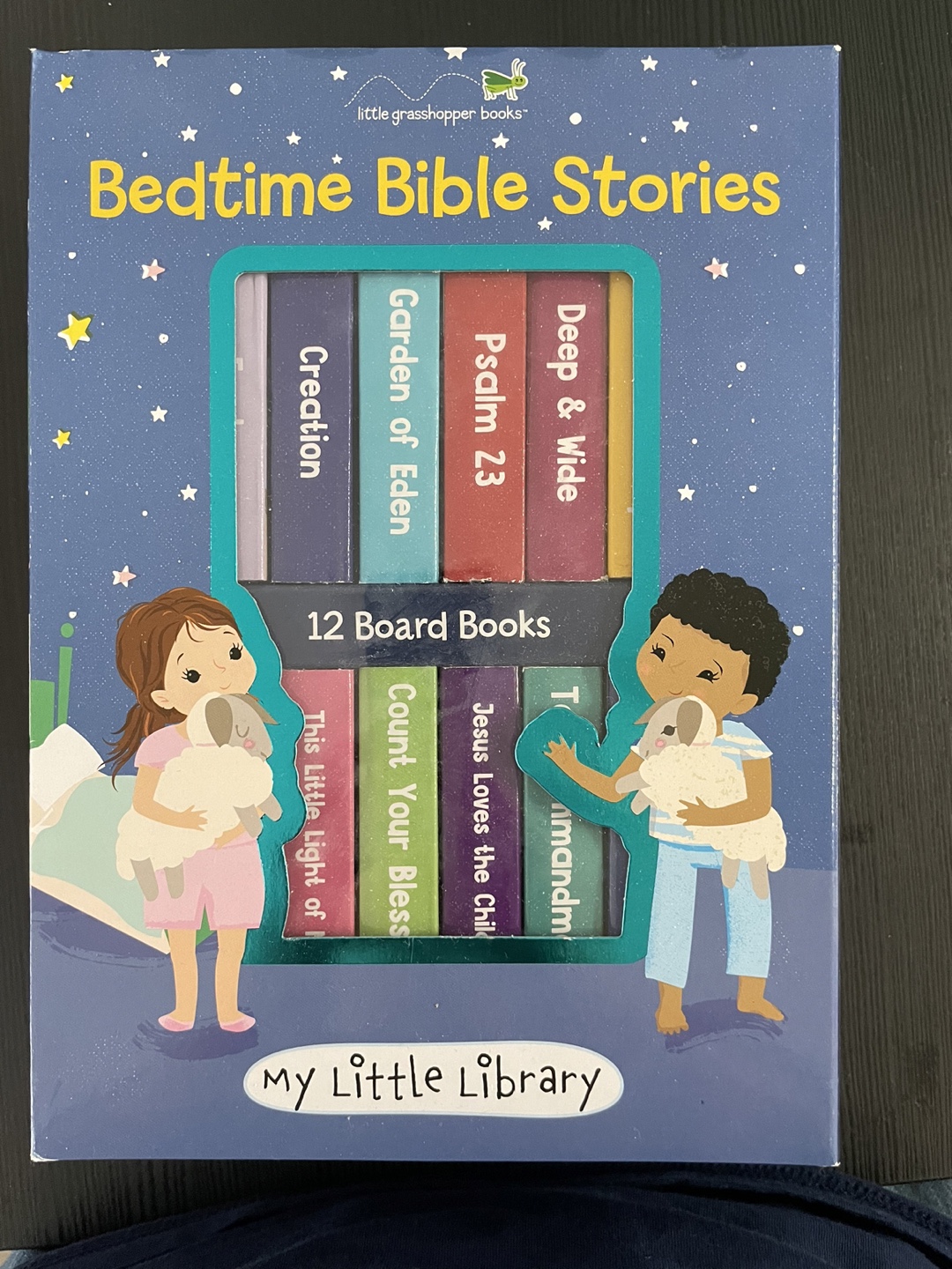Bedtime Bible Stories 12 Board Books Set 🧡