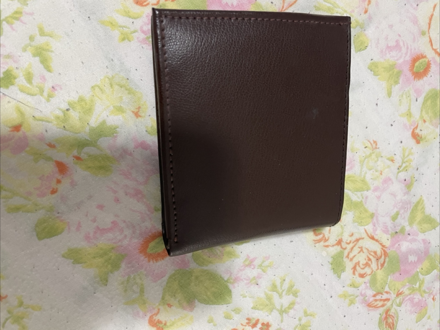 🧡Brown Leather Bifold Wallet - photo 3
