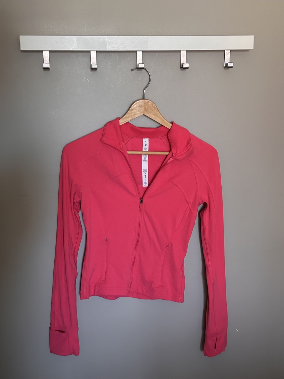 Lululemon Pink Zip-Up Jacket