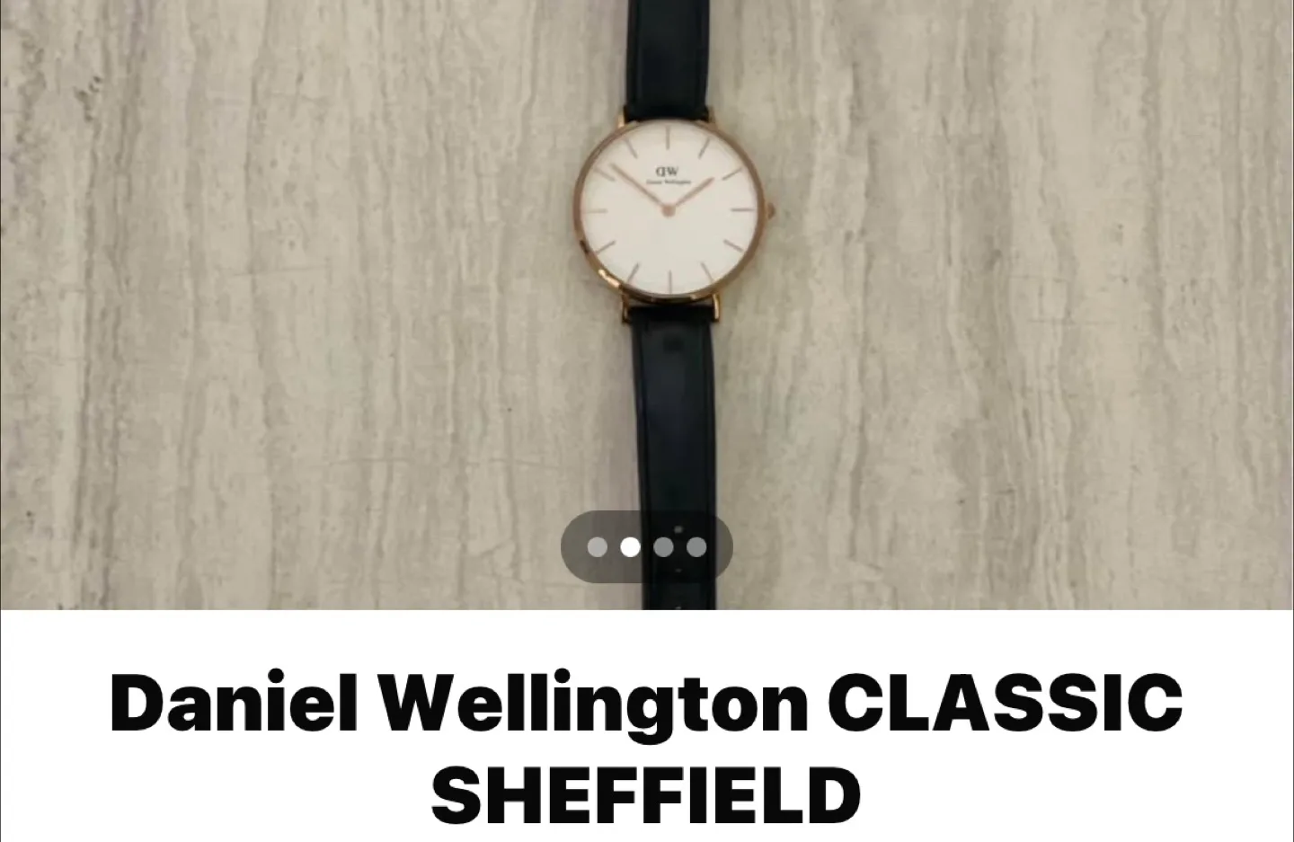 🧡Daniel Wellington Classic Sheffield Watch thumbnail