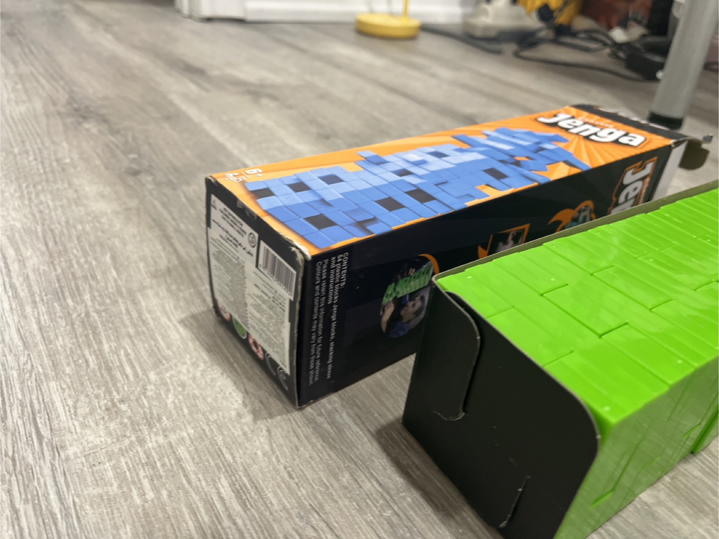 95% new✨🌈Jenga Classic Game - Green Blocks - photo 2
