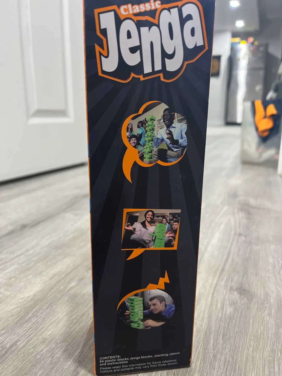95% new✨🌈Jenga Classic Game - Green Blocks image indicator(8)