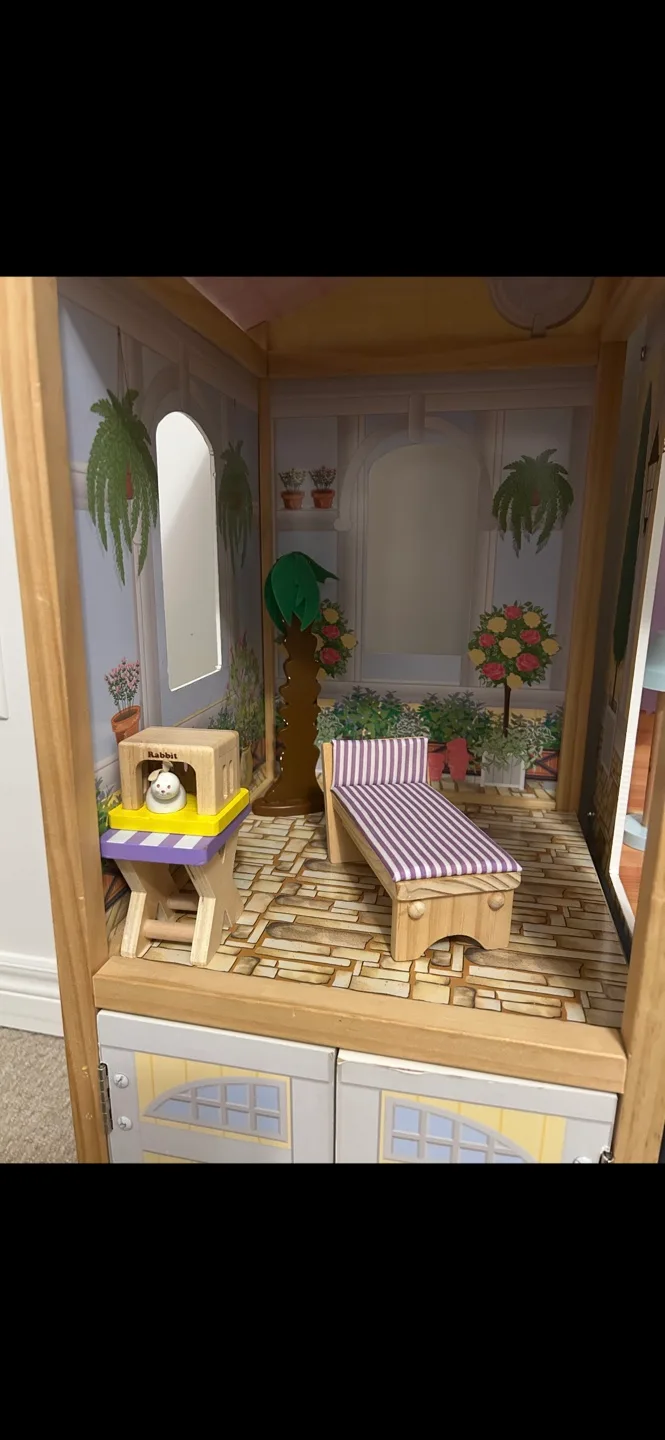 Kid Kraft Dollhouse + Accesories image indicator(2)