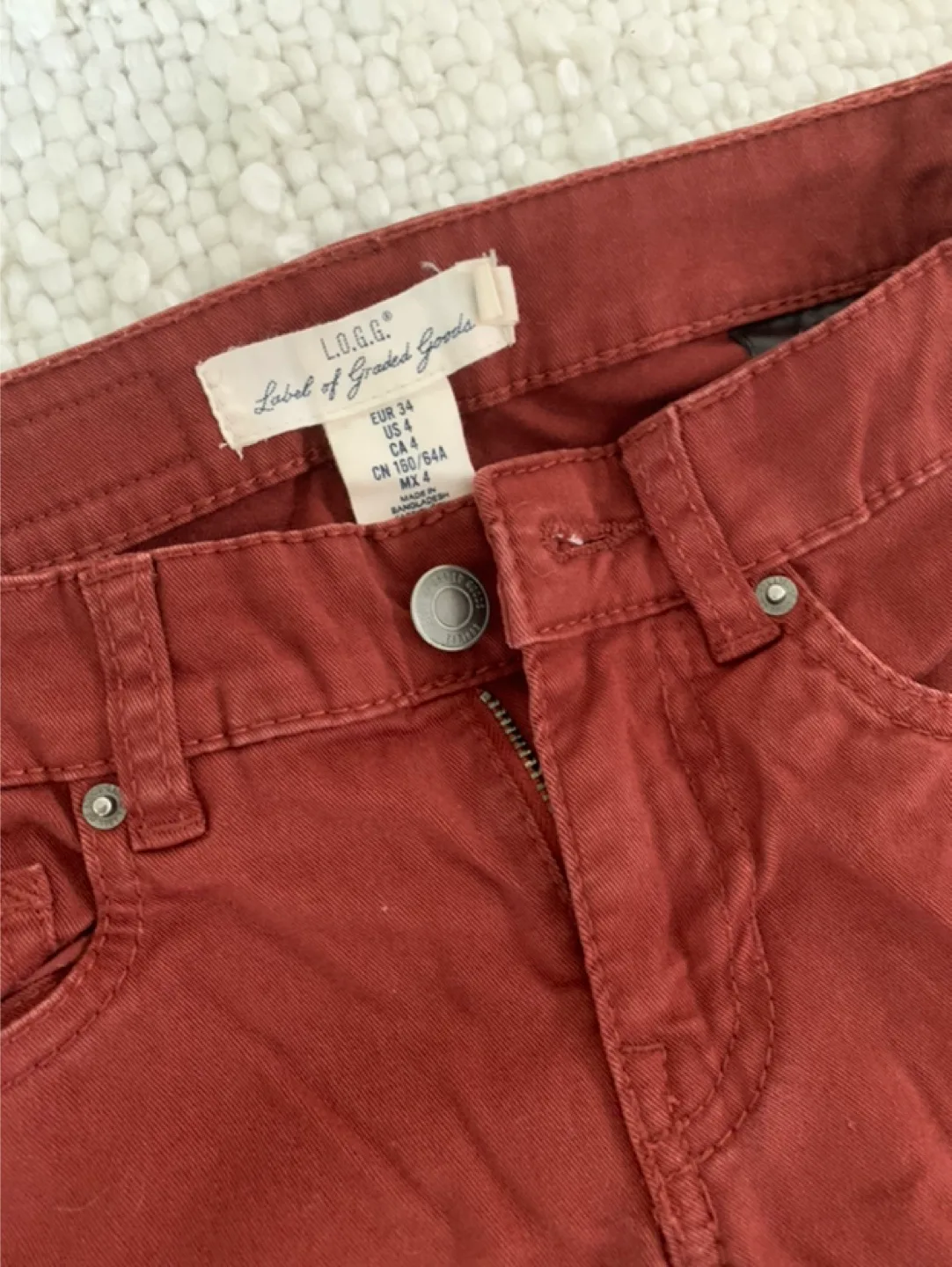 H&M Size 4 Terracotta Colored Pants🧡 image indicator(2)