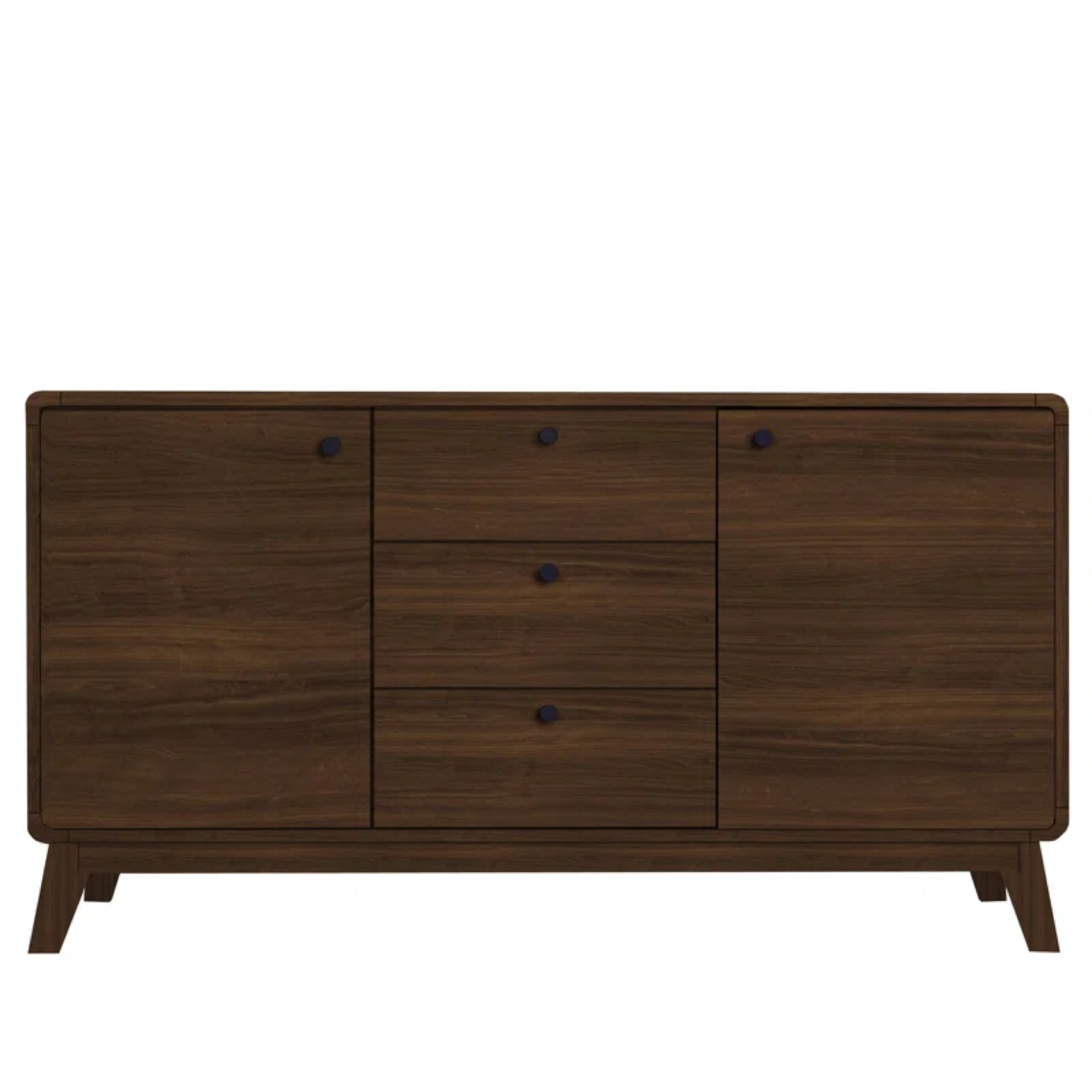 Mid-Century Modern Wood Credenza - photo 5