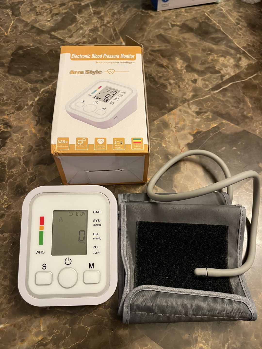 Electronic Blood Pressure Monitor - Arm Style