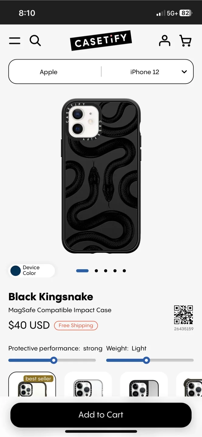 Casetify iPhone 12 thumbnail