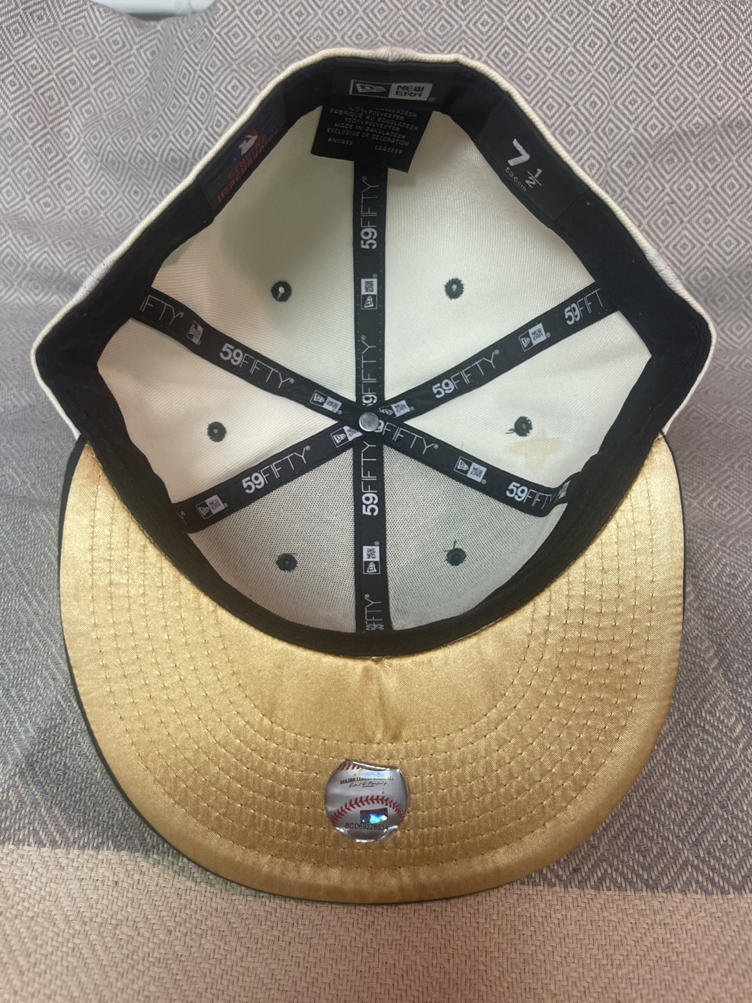 New Era 59Fifty New York Yankees Fitted Hat 7 1/2 - photo 4