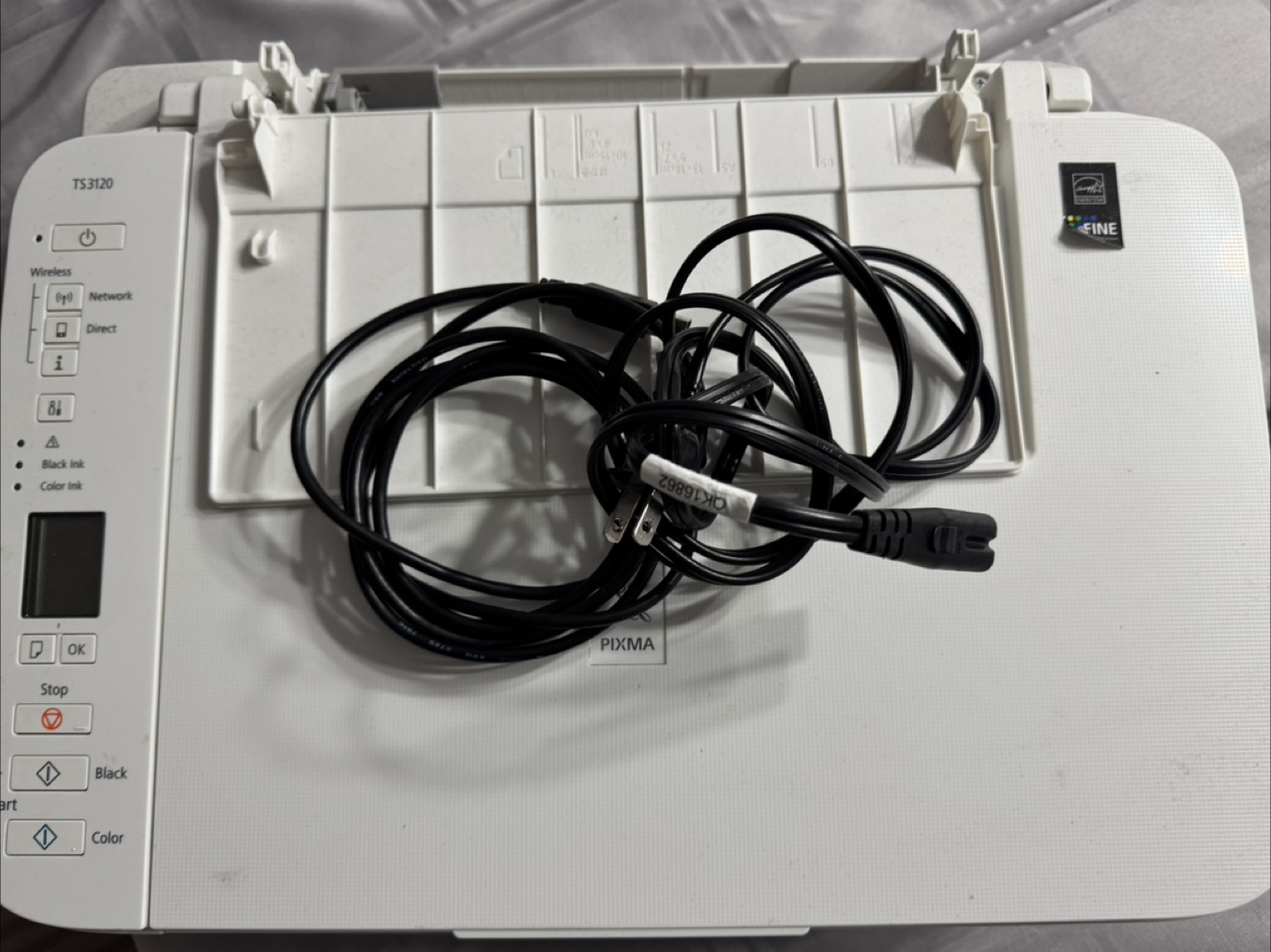 Canon PIXMA TS3120 Wireless Printer - photo 3