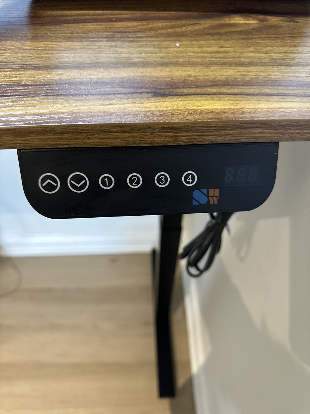 SHW Electric Standing Desk with Cable Management - photo 2
