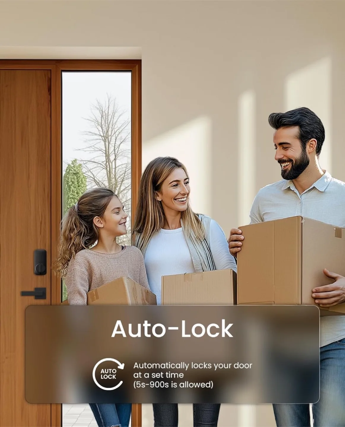 DESLOCA Smart Keyless Door Lock with Fingerprint, App image indicator(7)