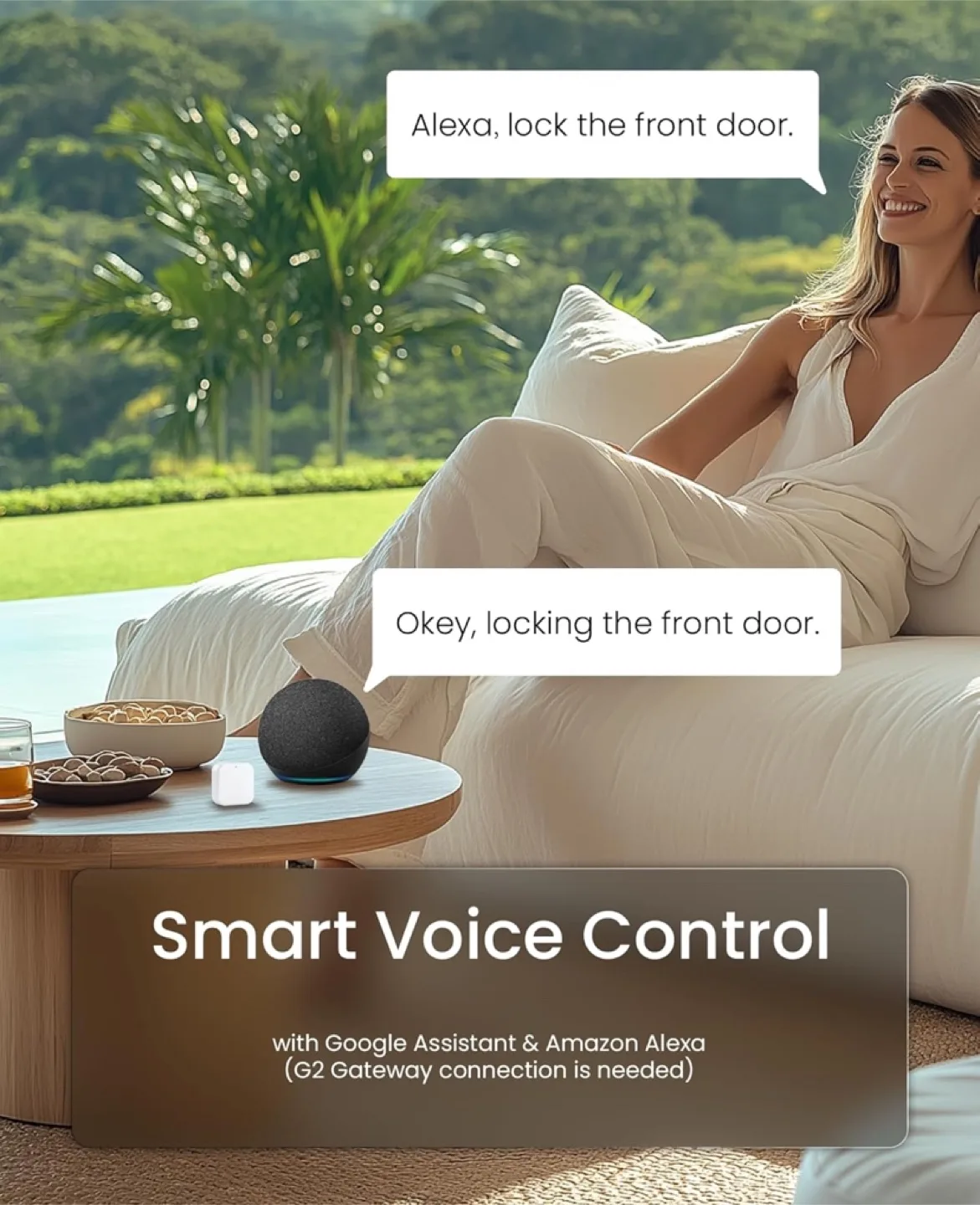 DESLOCA Smart Keyless Door Lock with Fingerprint, App image indicator(8)