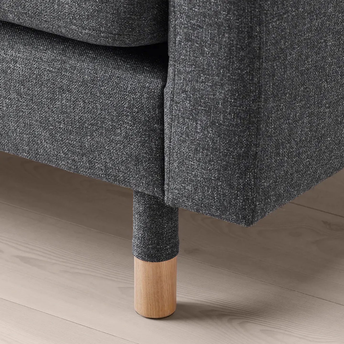 IKEA Gray Three-Seater Sofa - photo 2