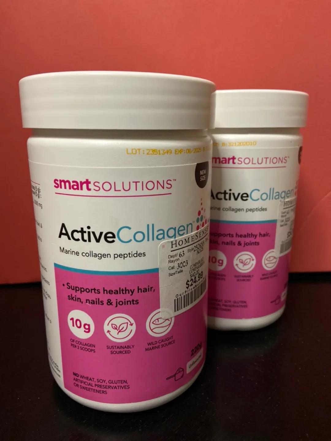 Smart Solutions Active Collagen - 2 containers thumbnail