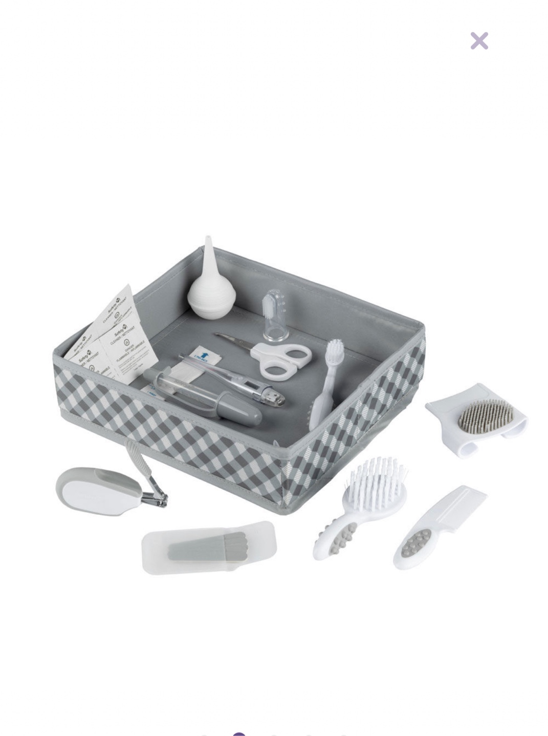 Safety 1st Newborn Essentials Healthcare and Grooming Kit - photo 2