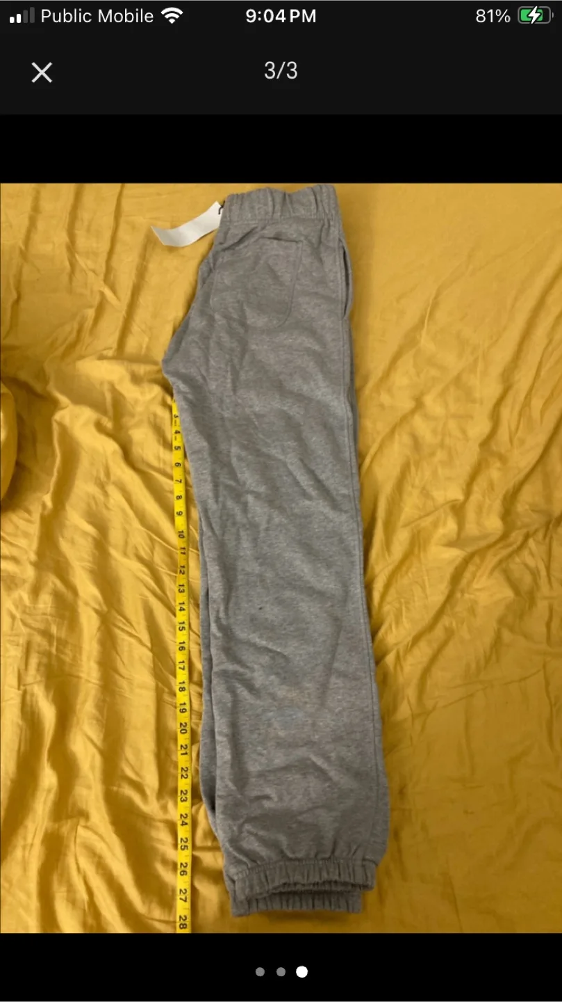 NWT - Terry Sweatpants from Kotn, size S unisex image indicator(4)