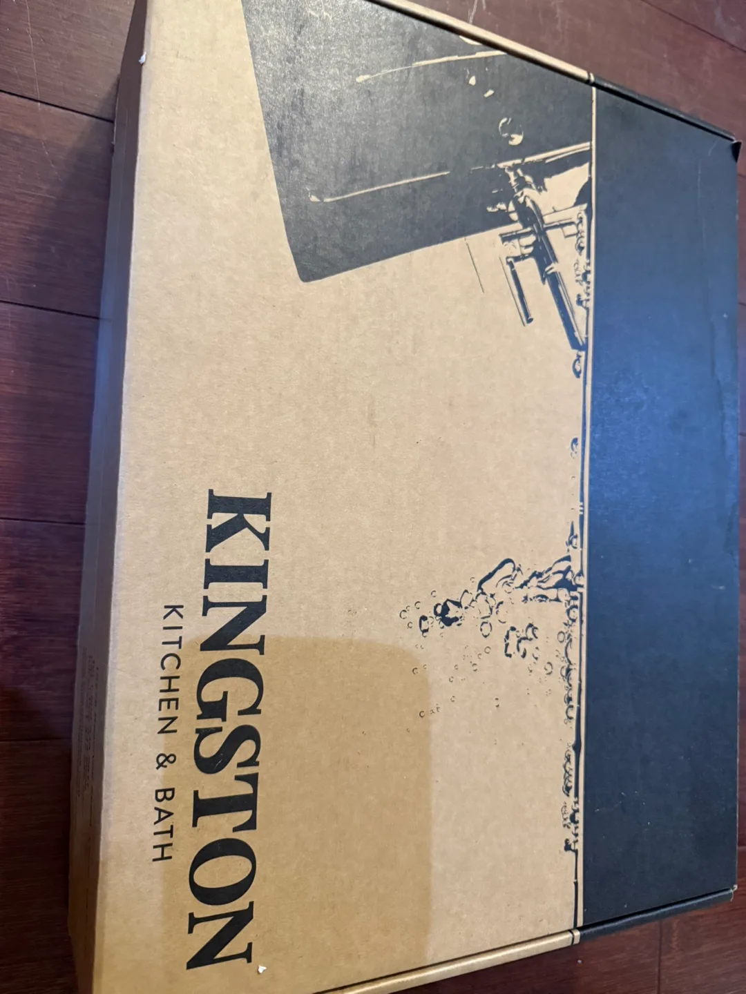 Kingston Brass Metropolitan 8-Inch Widespread Lavatory Faucet image indicator(2)