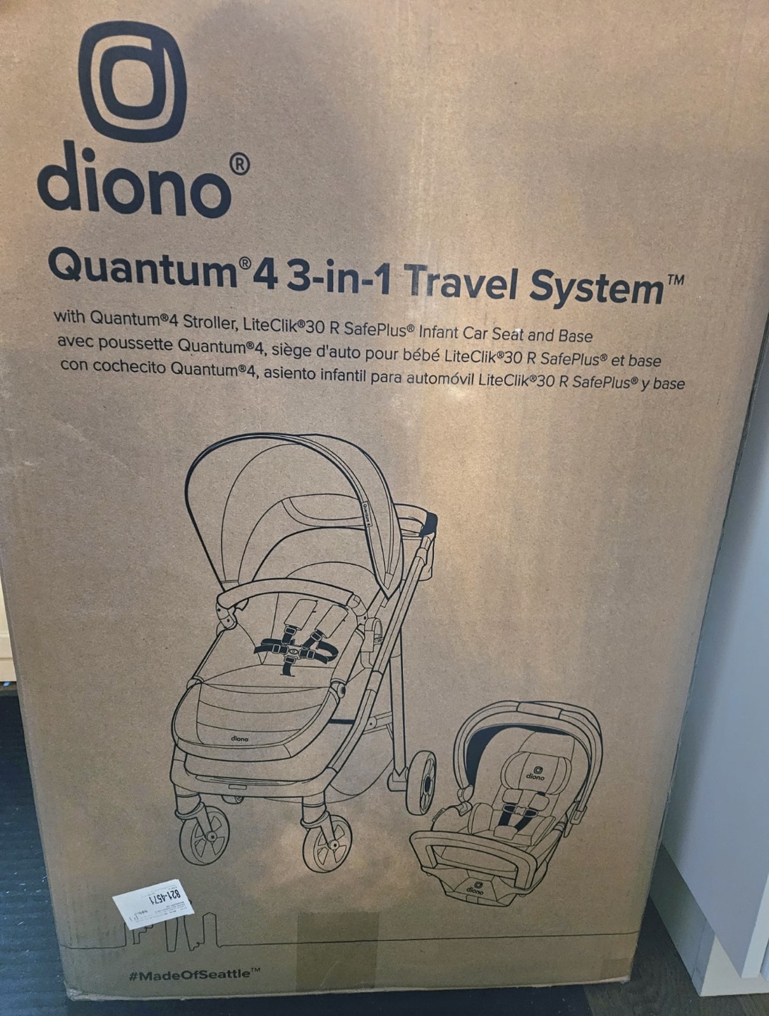 Brand New 3 in-1 Travel Stroller & Car seat system