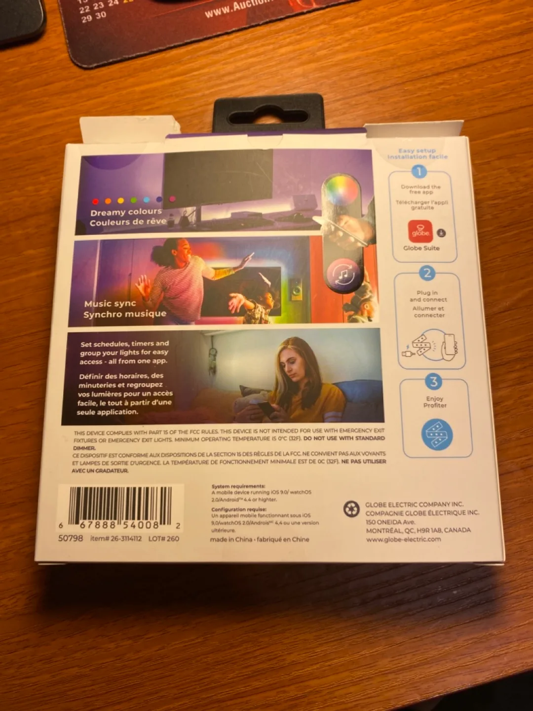 Globe Electric Smart LED Strip Light - 1.5m image indicator(2)