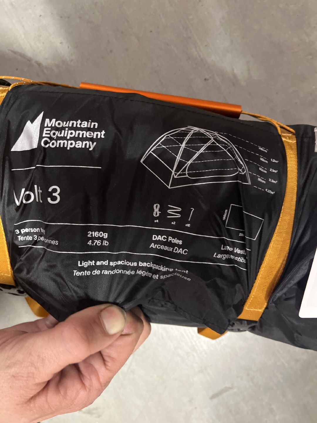 Mountain Equipment Company Volt 3 Person Tent - Butte Green - photo 2