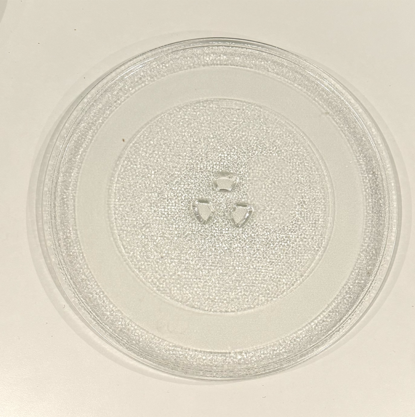 Microwave Glass Turntable Plate - 10 inches diameter - photo 2