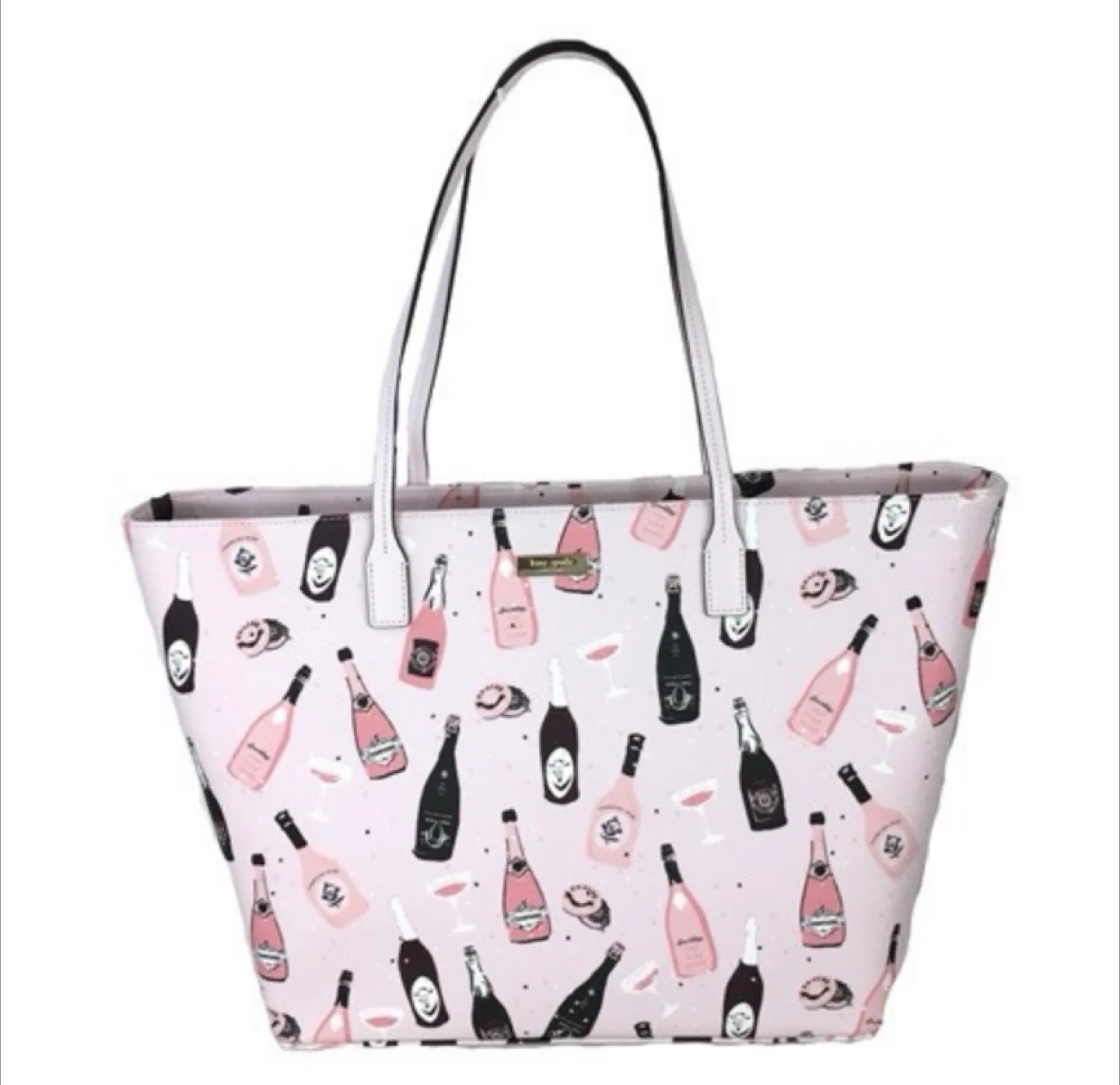 NWT - Kate Spade Margareta Vinyl Tote image indicator(10)