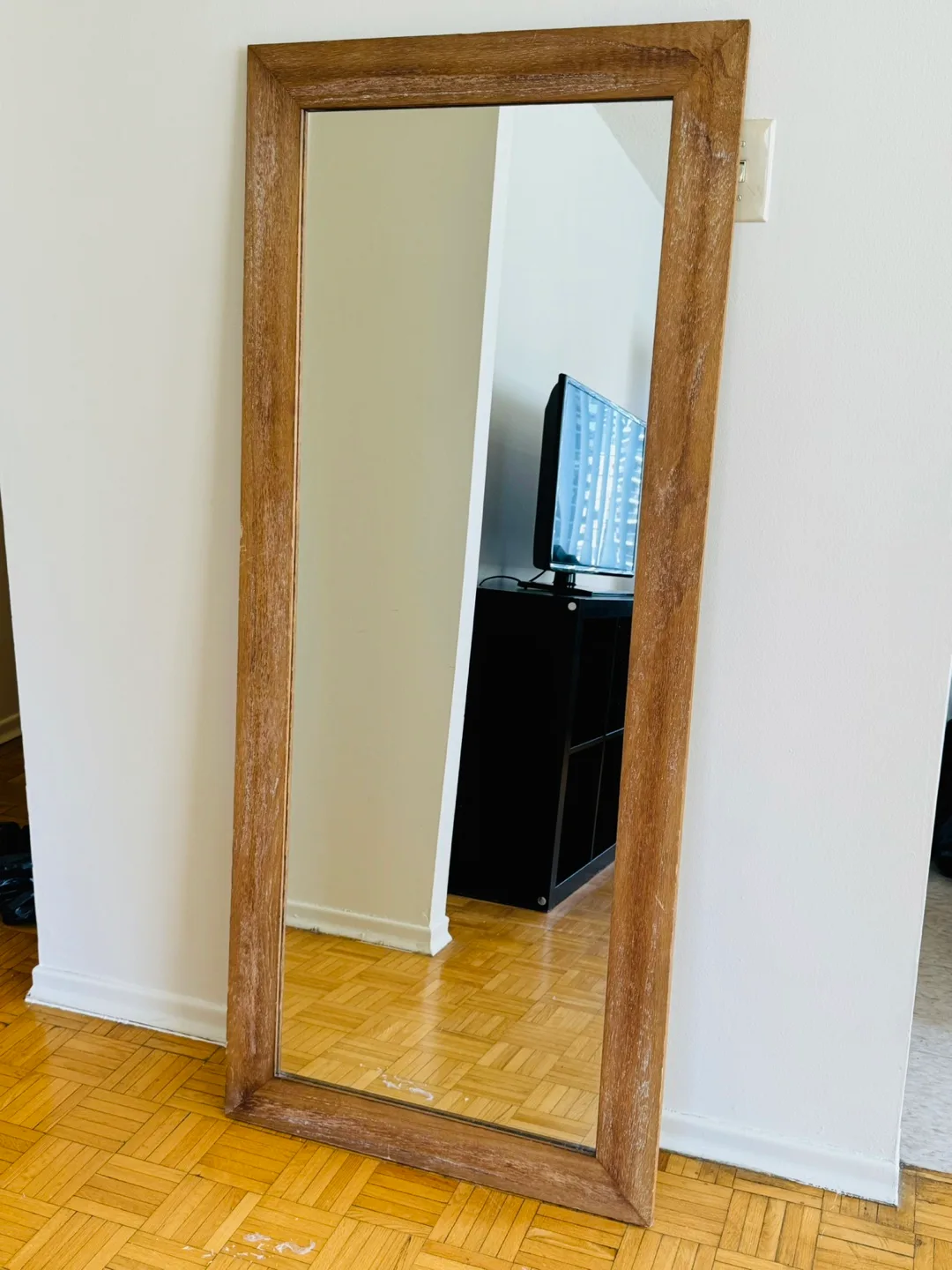 Reclaimed Wood Full Length Mirror thumbnail