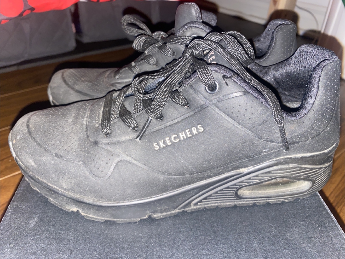 Skechers Women's Black Sneakers Size 8 - photo 3