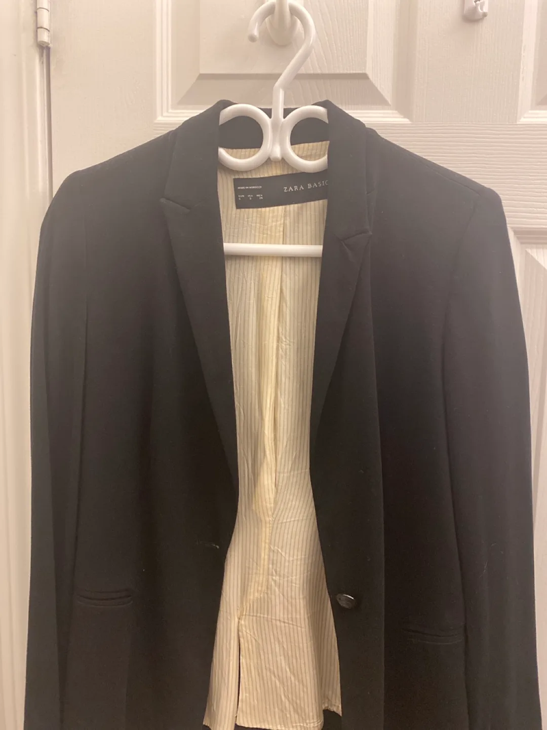 Zara Basic Women's Black Blazer thumbnail
