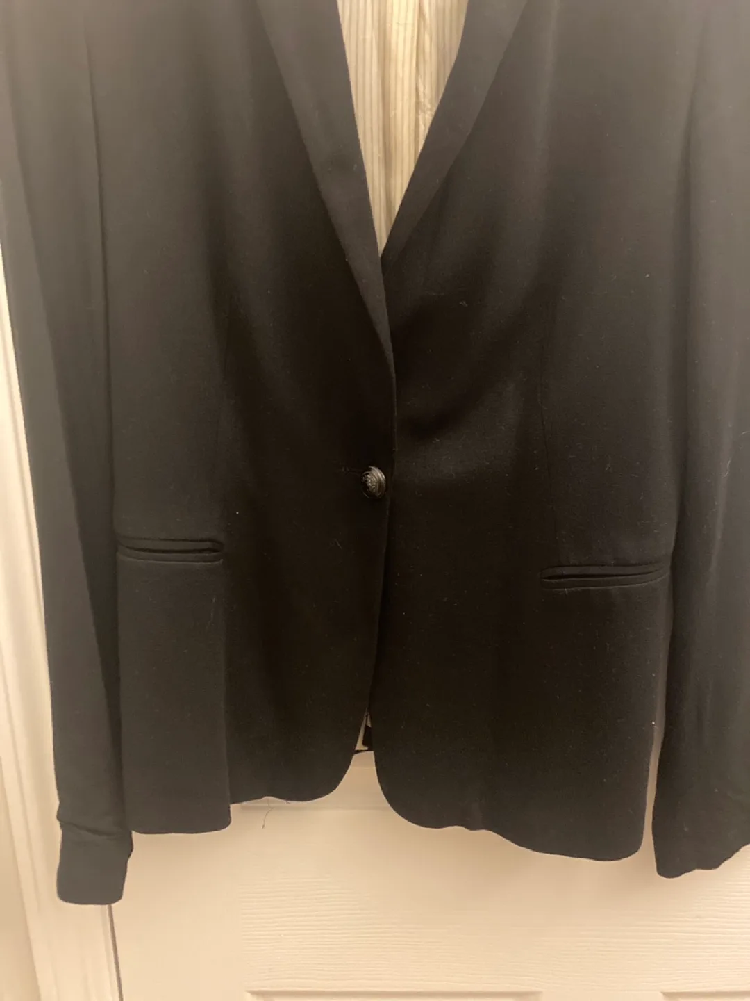 Zara Basic Women's Black Blazer image indicator(2)