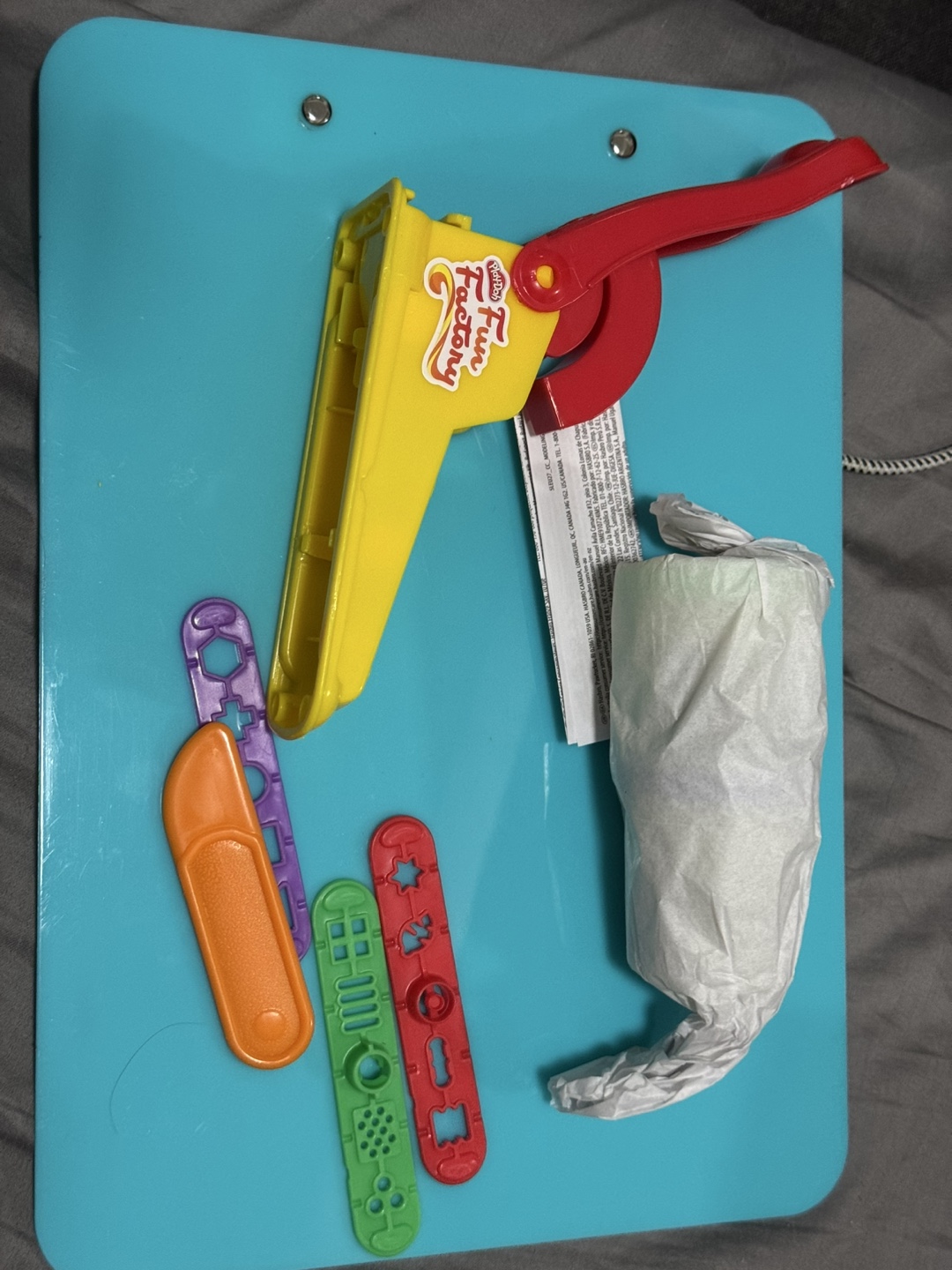 🧡 Play-Doh Fun Factory Plus Extra Clay - photo 2