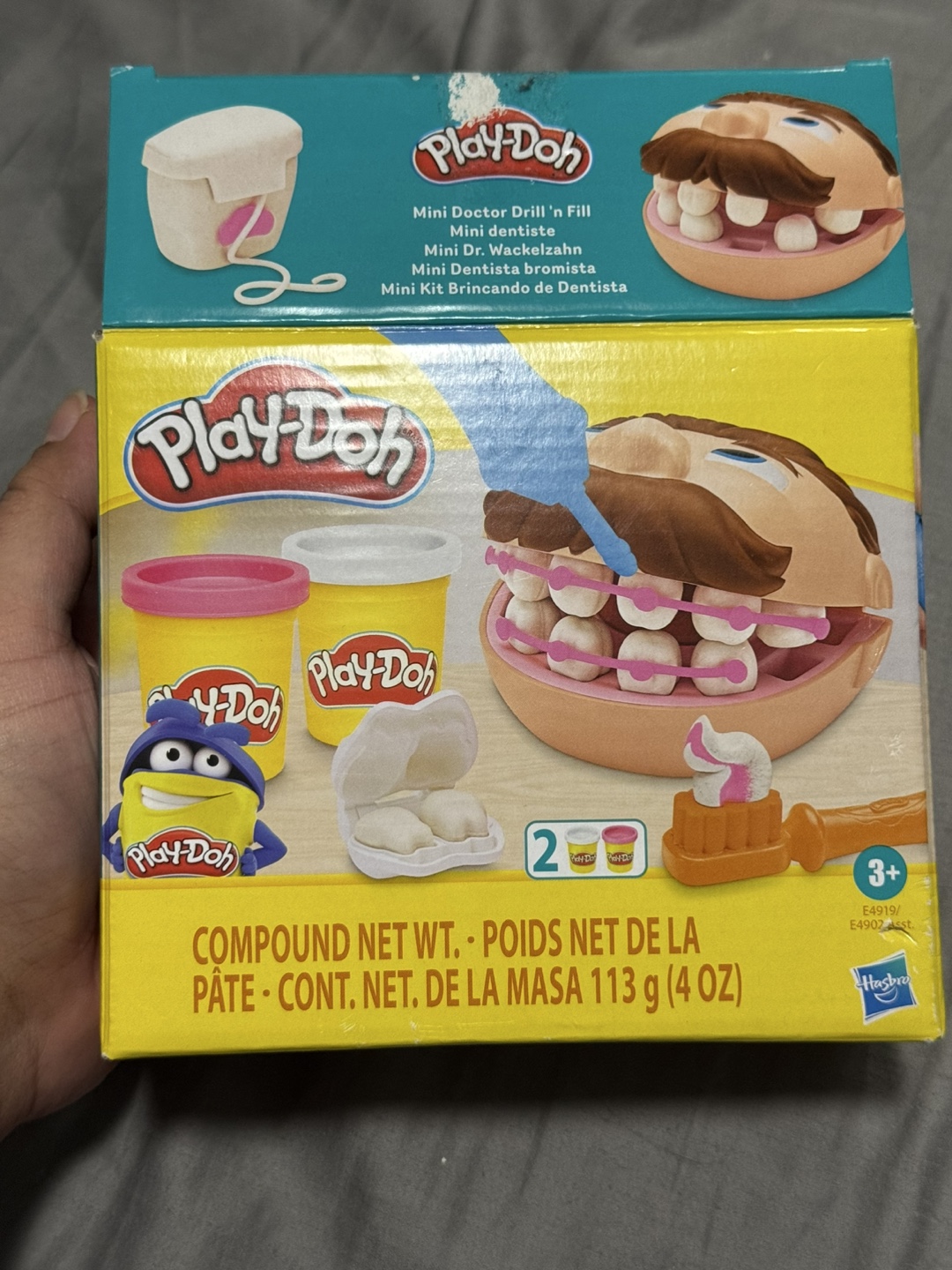 🧡 Play-Doh Mini Dentist Drill 'n Fill Playset