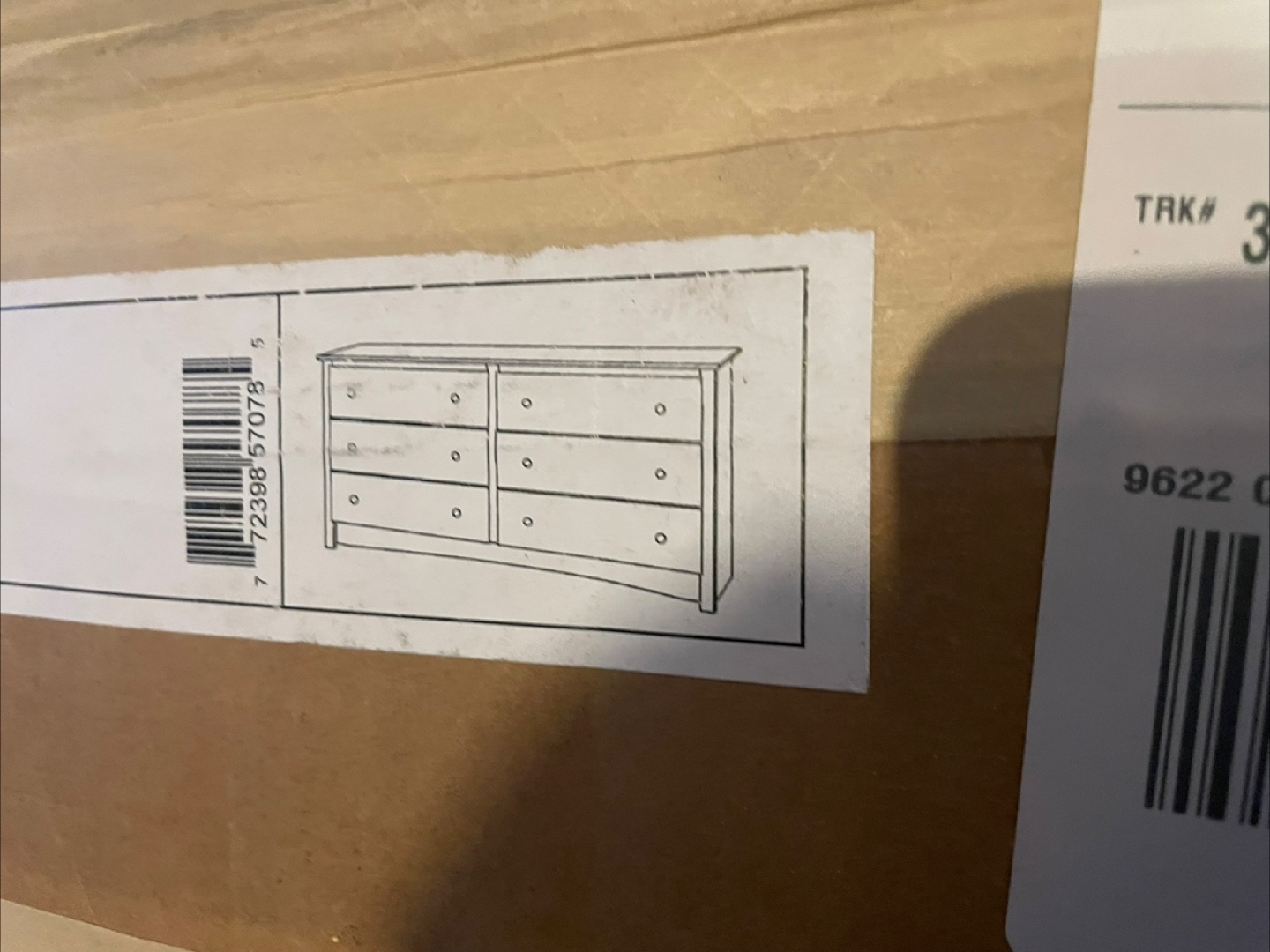 Prepac Fremont Espresso 6-Drawer Dresser - photo 2