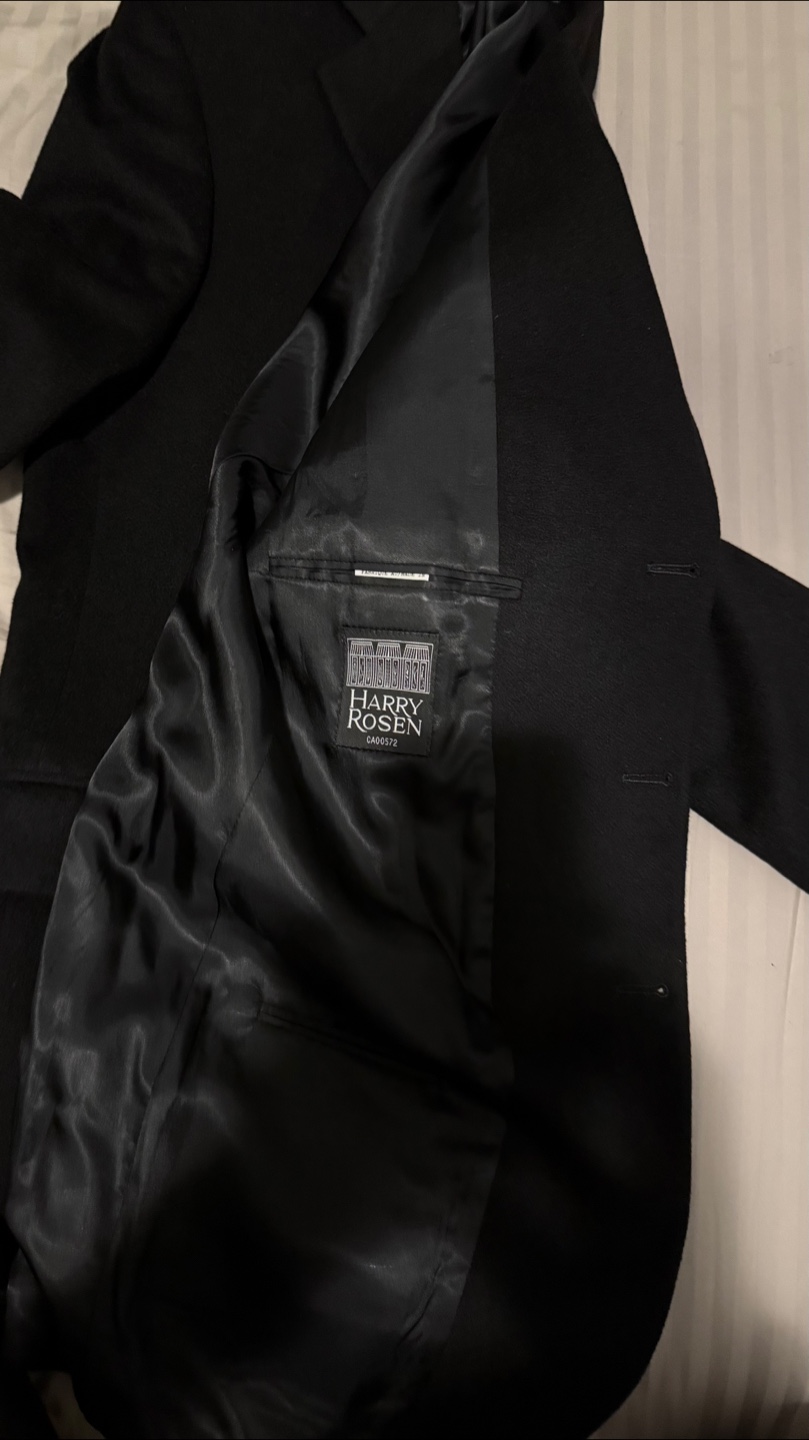 Men's Harry Rosen Black Blazer Jacket - photo 3