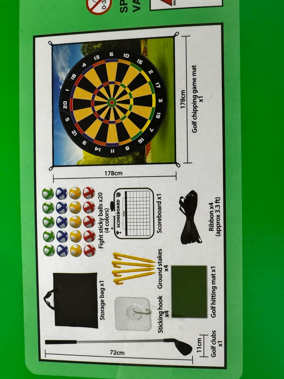 Kids Golf Chipping Game Set 🥕 image indicator(2)