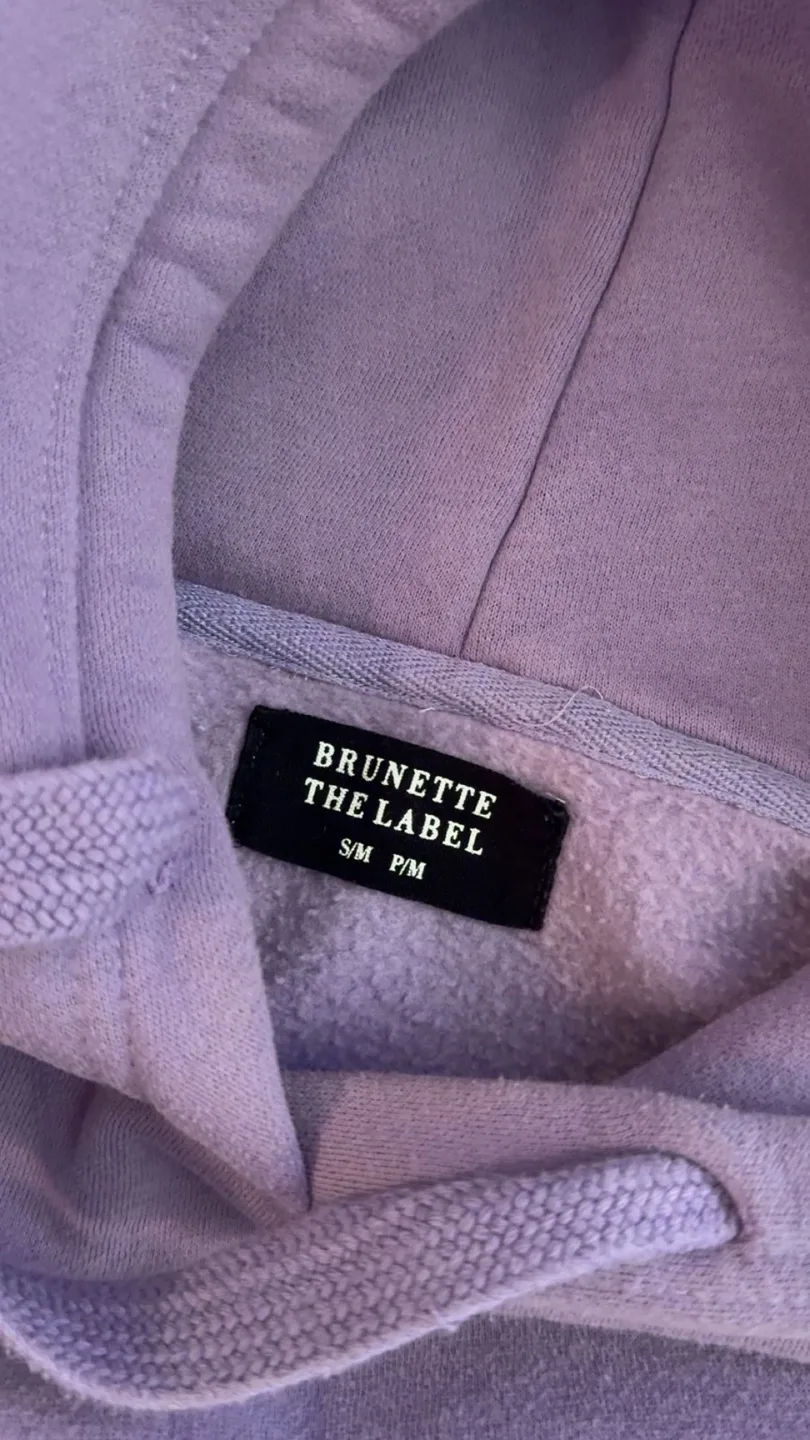Brunette The Label Lavender Babes Supporting Babes Hoodie image indicator(4)