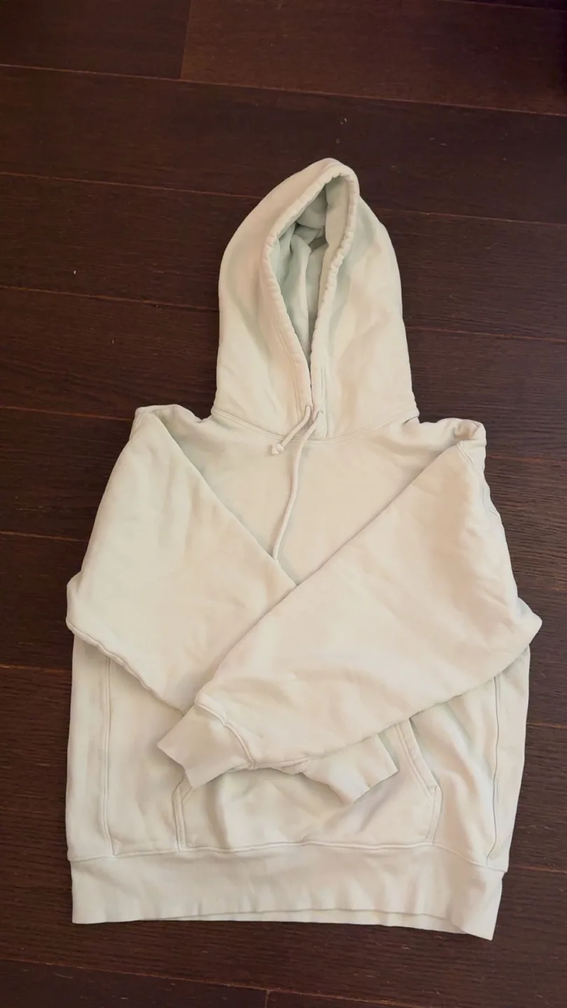 TNA Light Pastel Green Hoodie image indicator(2)