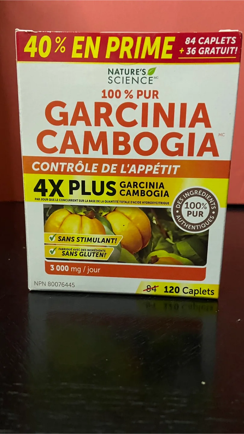 Nature's Science 100% Pure Garcinia Cambogia Appetite Control thumbnail