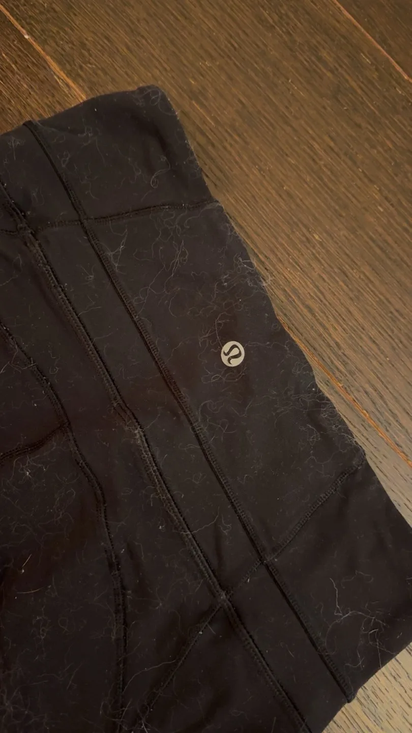 Lululemon Black Bootcut Yoga Pants image indicator(3)