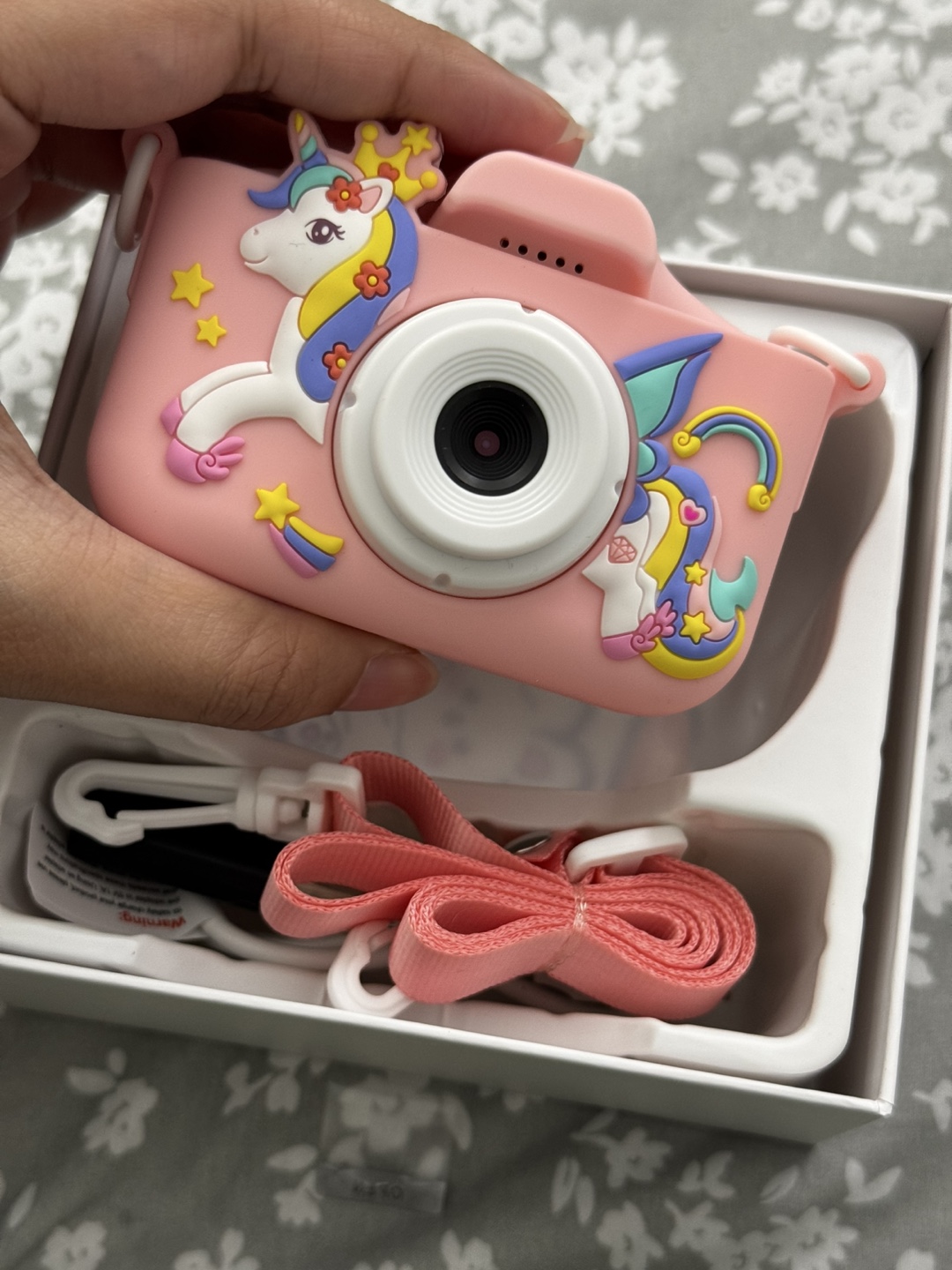 Pink Kids Camera 🥕