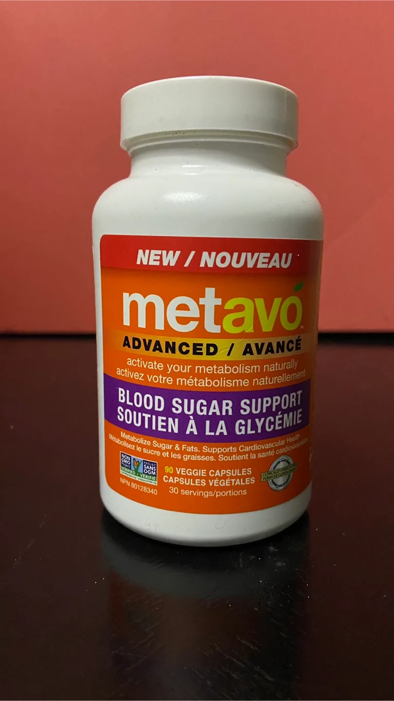Metavo Advanced Blood Sugar Support Capsules thumbnail