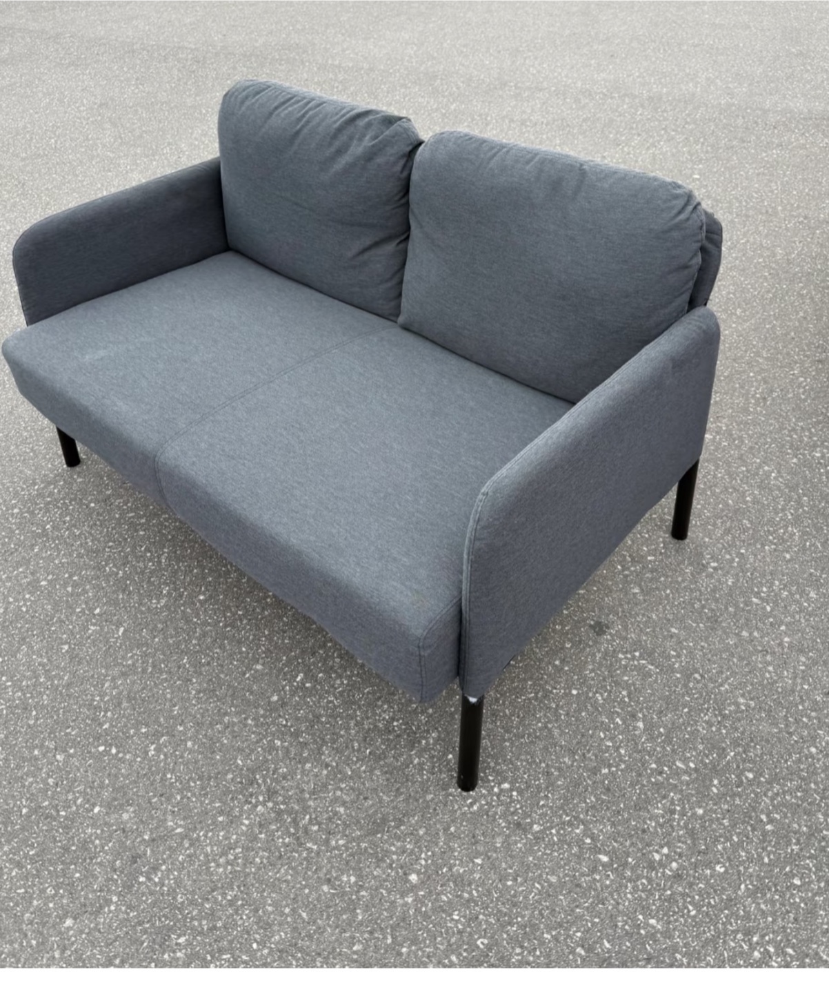 IKEA Loveseat - Grey Fabric