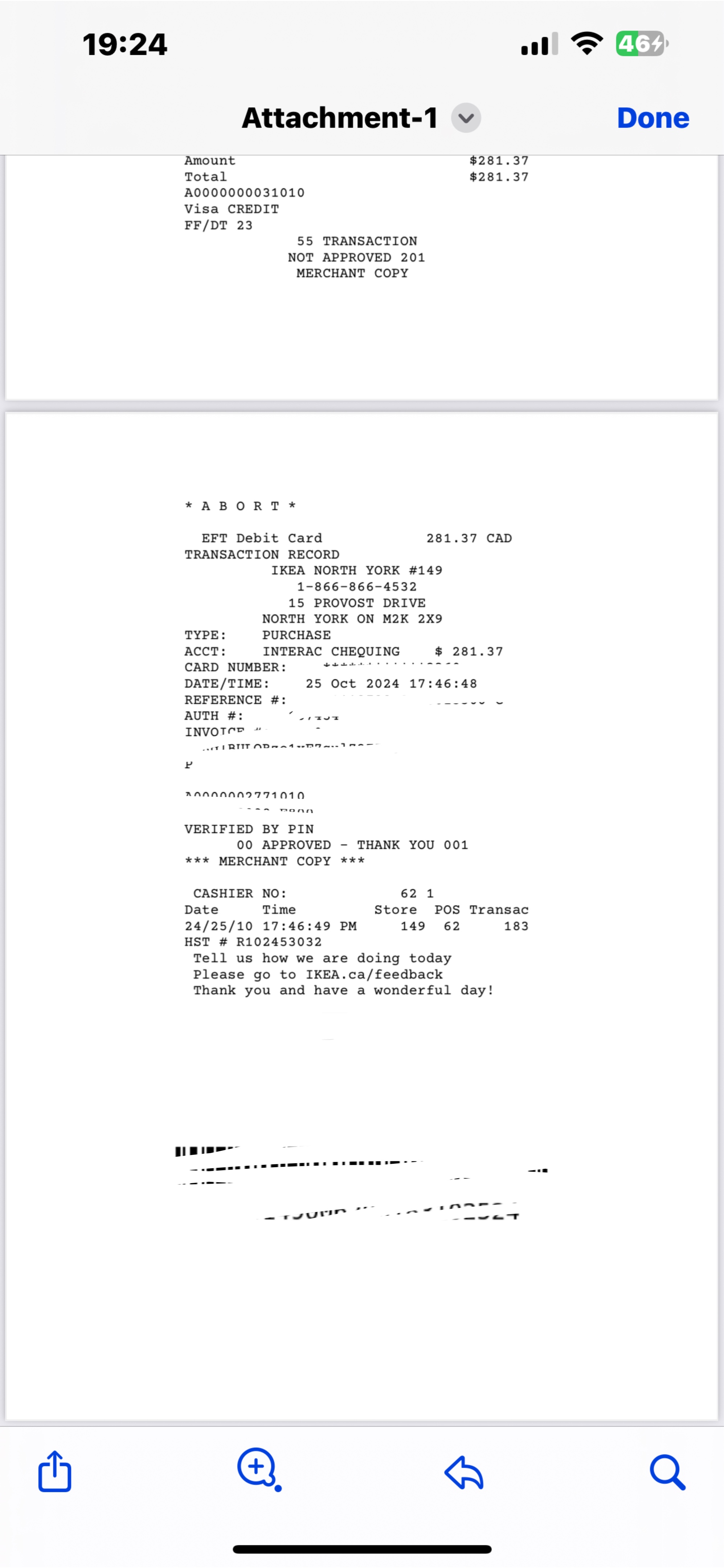 IKEA Loveseat - Grey Fabric - photo 2