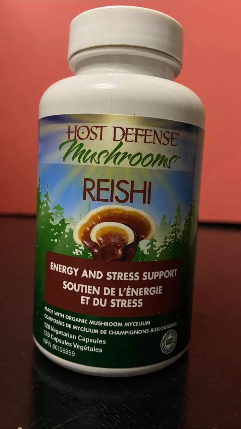 Host Defense Reishi Mushrooms - Energy & Stress Support thumbnail